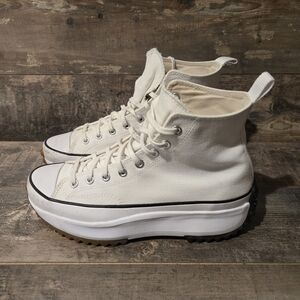 Converse Women's Platform High-Top Sneakers - Cream